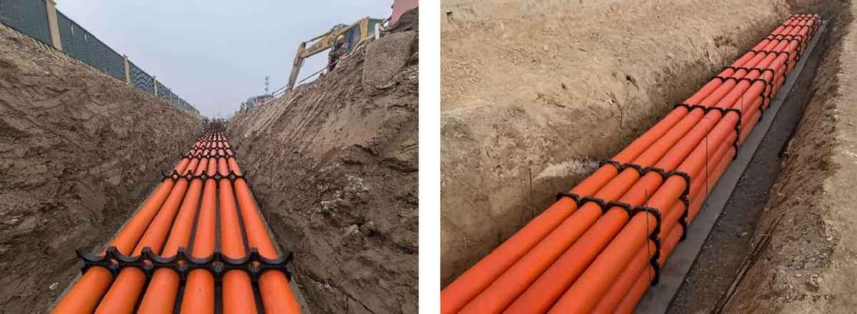 电力排管回填材料 电力排管施工工艺——混凝土包封的多层管道施工 电力排管回填材料 电力排管施工工艺——混凝土包封的多层管道施工